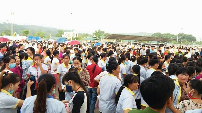 Thanh Hóa: Đình công 3 ngày liên tiếp, để phản đối những quy định “lạ” của công ty