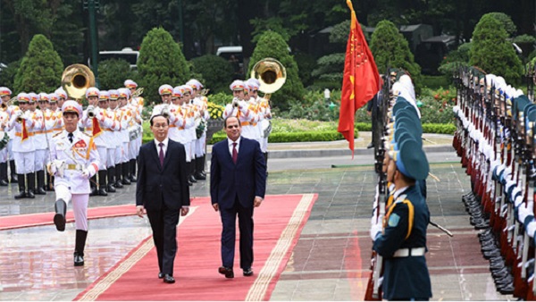 Thông cáo báo chí chung Việt Nam - Ai Cập