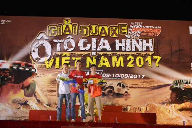 12 đội đạt giải Đua xe địa hình Việt Nam 2017 - Hình 1