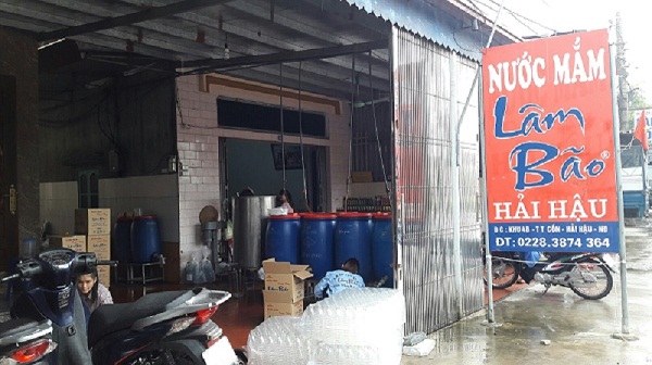 Cơ sở nước mắm Lâm Bão (Hải Hậu, Nam Định): Bị “tố