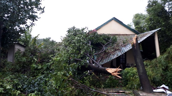 Bão số 10 để lại hậu quả nặng nề cho người dân miền Trung