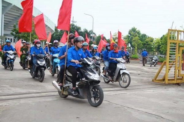 Hà Nội: CSGT Công an huyện Đan Phượng ra quân tuyên truyền pháp luật - Hình 2