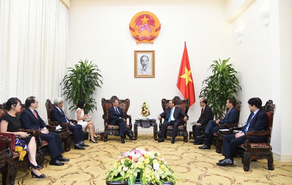 Thủ tướng Nguyễn Xuân Phúc tiếp cựu Bộ trưởng Tài chính Hoa Kỳ - Hình 1