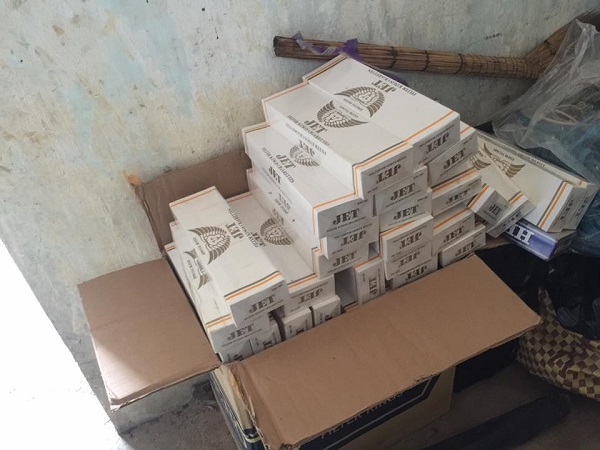 Liên tiếp phát hiện số lượng lớn thuốc lá ngoại nhập lậu