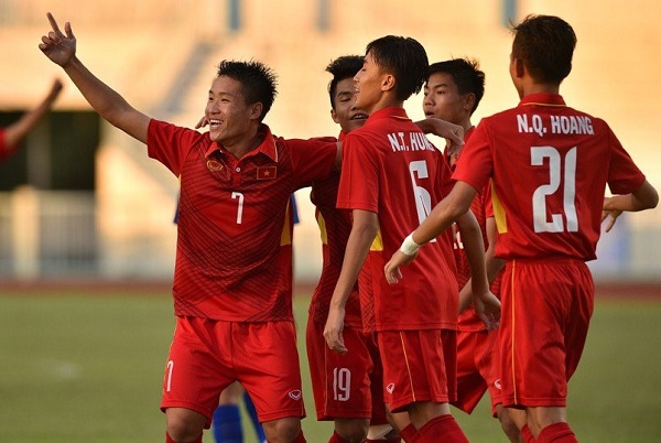 Chơi thiếu người, U16 Việt Nam vẫn thắng đậm trước U 16 Campuchia 5-2 - Hình 1