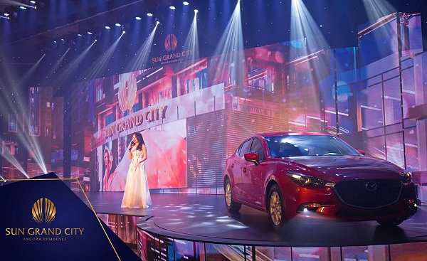 Những cư dân may mắn của Sun Grand City Ancora Residence trúng thưởng xe sang, nội thất giá trị