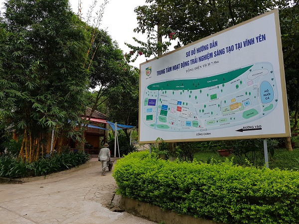 Cận cảnh Trung tâm trải nghiệm sáng tạo Nguyễn Bỉnh Khiêm xây dựng không phép tại Vĩnh Phúc - Hình 2