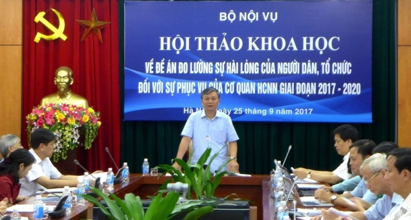 Lấy ý kiến đóng góp về việc phục vụ của cơ quan HCNN, giai đoạn 2017 - 2020 - Hình 1