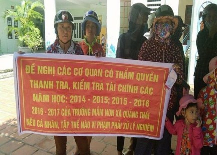 Thanh Hóa: Phụ huynh xã nghèo đề nghị thanh tra việc thu - chi của nhà trường
