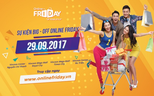 Nhiều ưu đãi khủng từ chương trình Online Friday 2017