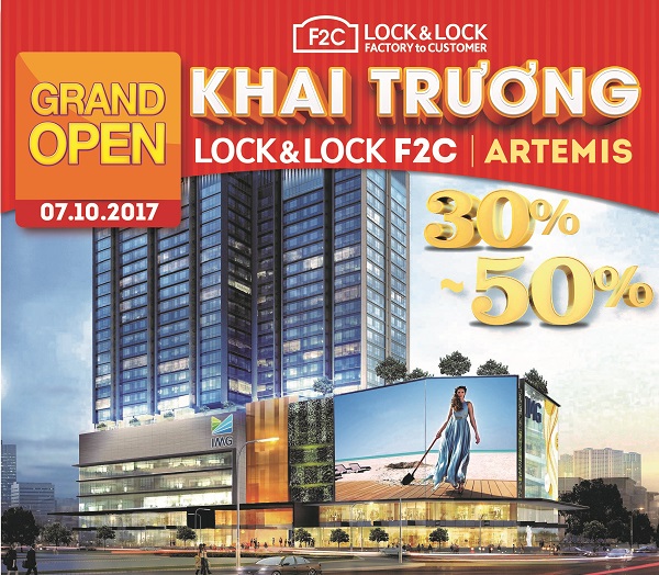Lock&Lock khai trương cửa hàng F2C đầu tiên tại Hà Nội - Hình 1
