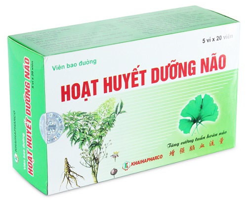 Hoạt huyết dưỡng não của KhaiHaPharco bị đình chỉ lưu hành toàn quốc