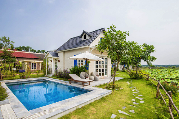 Khu nghỉ dưỡng ven đô “hút” khách Hà Nội - Hình 3