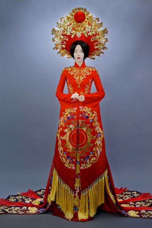 Hé lộ trang phục dân tộc “khủng” nặng gần 40kg của Huyền My tại Miss Grand International 2017 - Hình 5