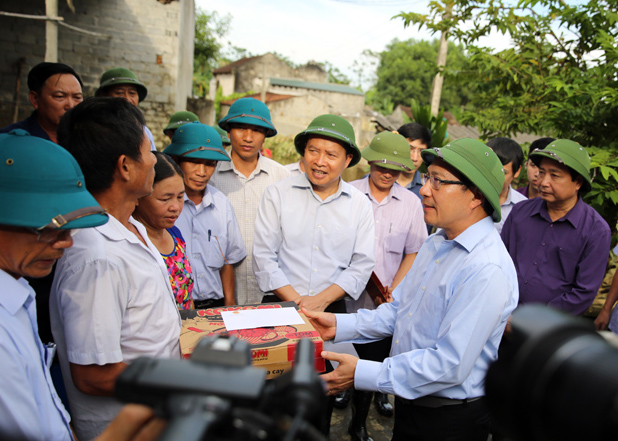 Phó Thủ tướng Phạm Bình Minh biểu dương Thanh Hóa tích cực, chủ động ứng phó, khắc phục mưa lũ - Hình 2