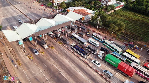 Hôm nay trạm thu phí BOT đường tránh Biên Hòa thu phí trở lại