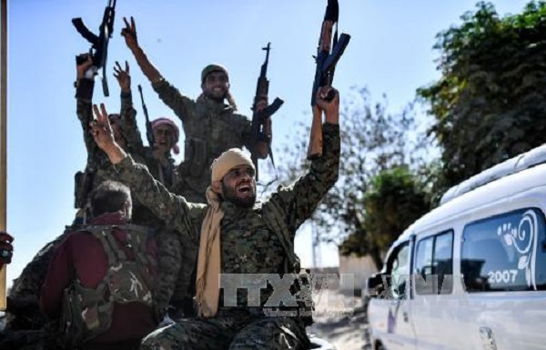 Syria: SDF "giải phóng hoàn toàn" thành phố Raqqa khỏi tay IS