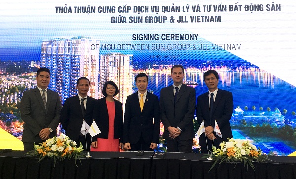 Sun Group chọn NQL quốc tế JLL để vận hành tổ hợp 5 sao Sun Grand City Thuy Khue Residence