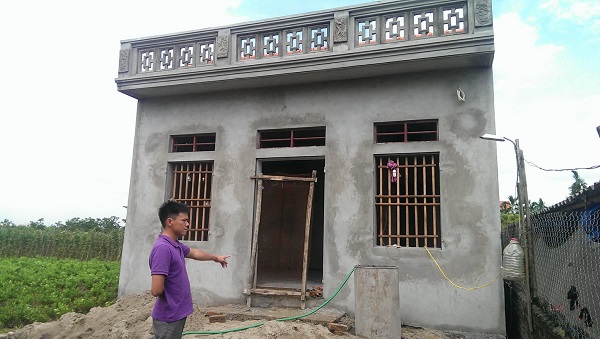 Khoái Châu (Hưng Yên): Ngang nhiên xây nhà trên đất người khác!