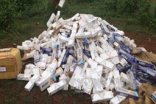 Gia Lai: Bắt giữ 1.000 gói thuốc lá điếu ngoại nhập - Hình 1