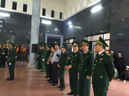 Thanh Hóa: Tổ chức lễ truy điệu 2 cán bộ biên phòng hy sinh trong đợt mưa lũ