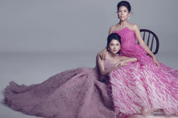 Thầy trò Nguyễn Thị Loan – Thùy Dung khoe vẻ đẹp rực rỡ trước ngày lên đường thi nhan sắc