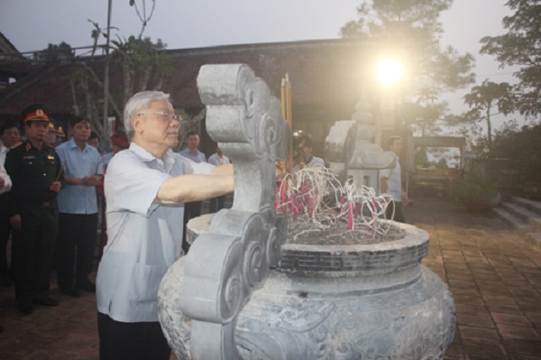 Tổng bí thư Nguyễn Phú Trọng thăm, làm việc tại tỉnh Nghệ An - Hình 2