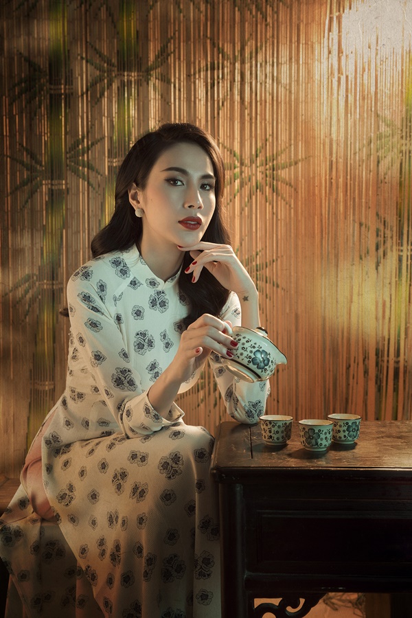 Thủy Tiên mang hình ảnh quý cô Sài Gòn xưa trong album bolero mới - Hình 5