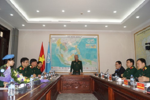 Nữ sĩ quan đầu tiên của Việt Nam đi làm nhiệm vụ tại Nam Sudan - Hình 3