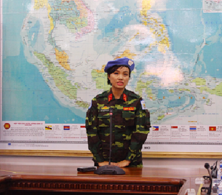 Nữ sĩ quan đầu tiên của Việt Nam đi làm nhiệm vụ tại Nam Sudan - Hình 2