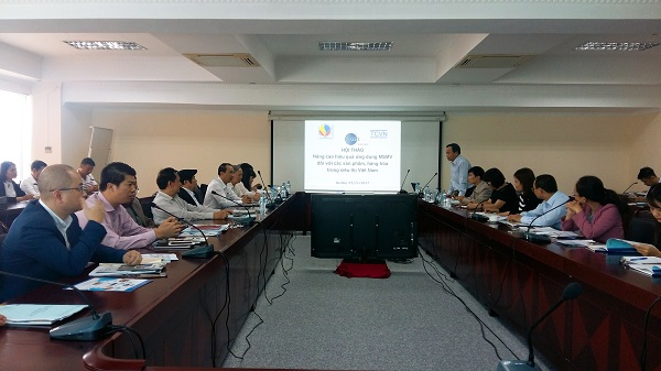 Nâng cao hiệu quả ứng dụng mã số mã vạch với hàng hóa trong siêu thị