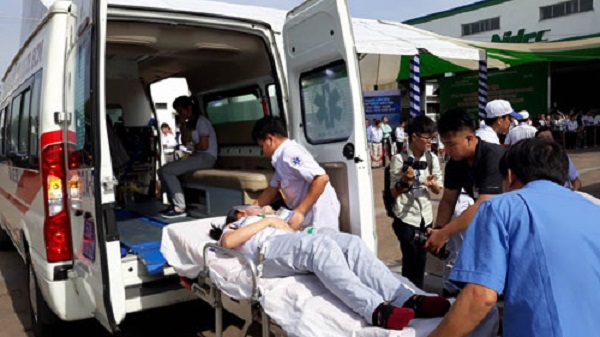 TP. HCM: Diễn tập xử lý, điều tra ngộ độc thực phẩm tập thể