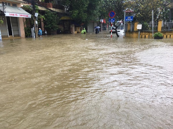 Huế: Mưa lớn, có địa phương khả năng vượt lũ lịch sử năm 1999