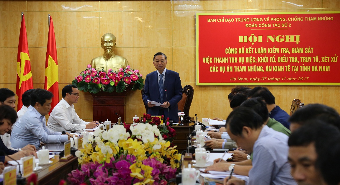 Công bố Kết luận kiểm tra, giám sát tại tỉnh Hà Nam - Hình 1
