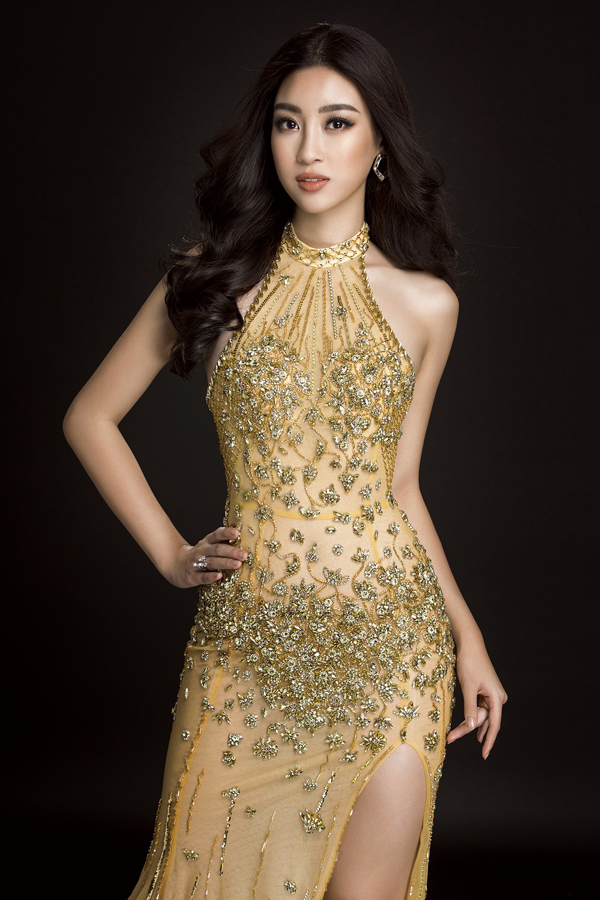 Hoa hậu Mỹ Linh sẽ mặc bộ đầm đính đá trong đêm chung kết Miss World 2017? - Hình 2