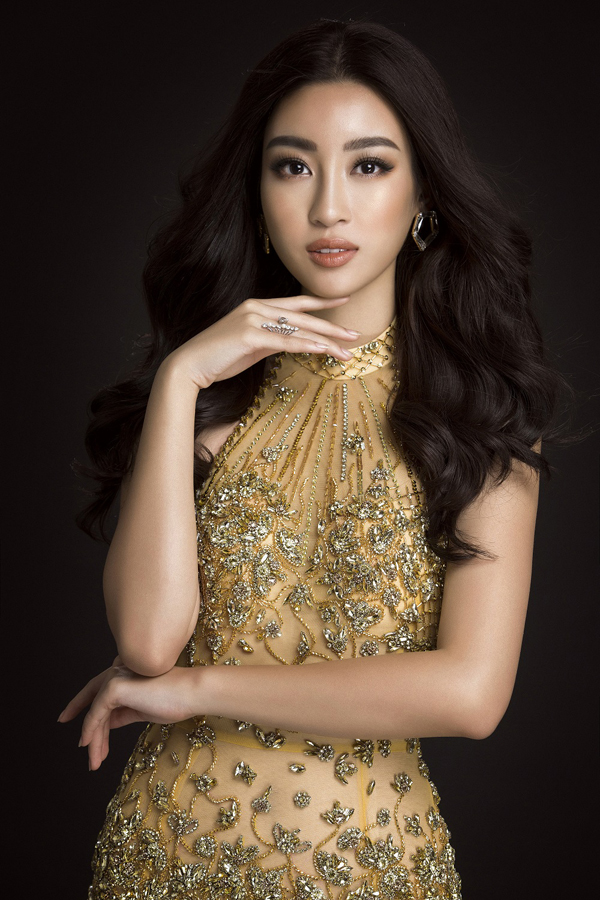 Hoa hậu Mỹ Linh sẽ mặc bộ đầm đính đá trong đêm chung kết Miss World 2017? - Hình 4