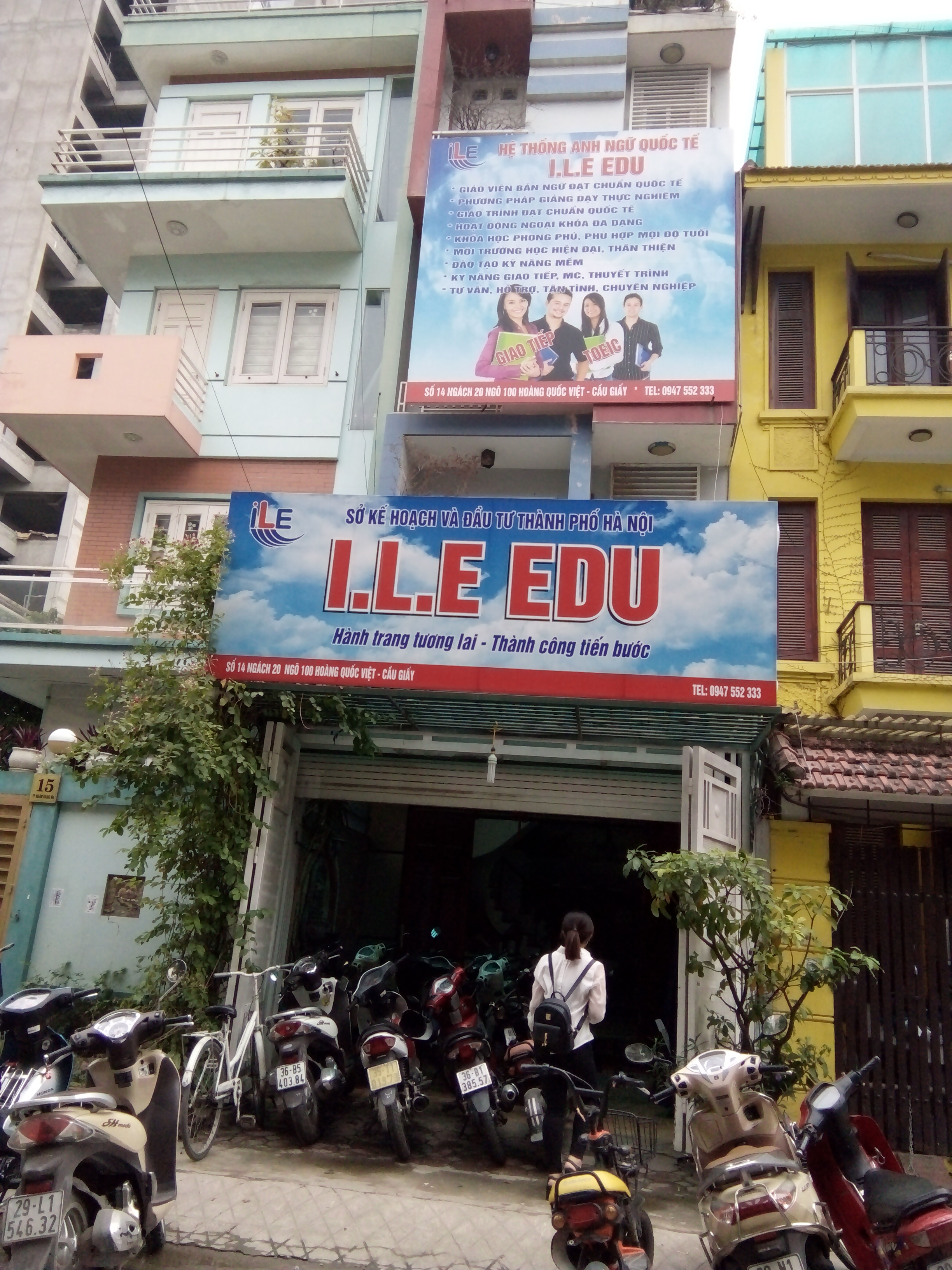 Một trung tâm tiếng Anh, nhưng không đào tạo tiếng Anh?