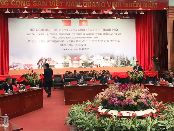 Hải Phòng: Hội nghị hợp tác hành lang kinh tế lần thứ VIII
