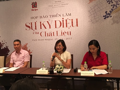 TP. HCM: Triển lãm "Sự kỳ diệu của chất liệu"