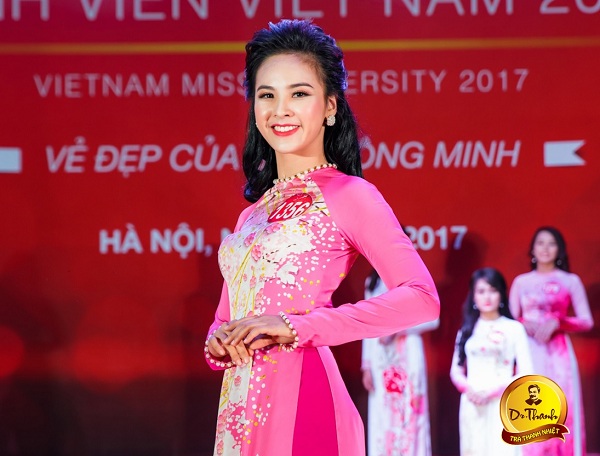 Vòng bán kết Hoa khôi Sinh viên: Thí sinh khoe vẻ đẹp tươi tắn trong tà áo dài - Hình 5