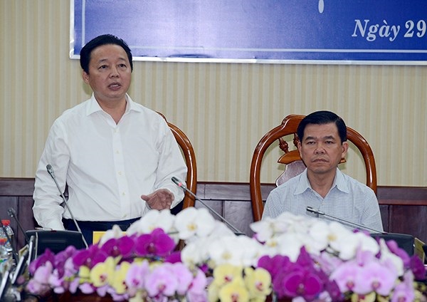 Bộ trưởng Bộ TN&MT Trần Hồng Hà làm việc với tỉnh Bà Rịa – Vũng Tàu - Hình 1
