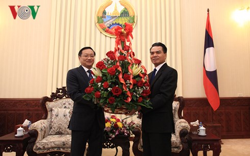 Đại sứ Việt Nam tại Lào chúc mừng Quốc khánh Lào - Hình 2