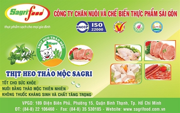 Sagrifood giảm giá sốc tại Chợ phiên nông sản an toàn tháng 12