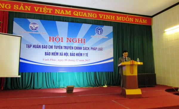 Tập huấn tuyên truyền về bảo hiểm xã hội, bảo hiểm y tế