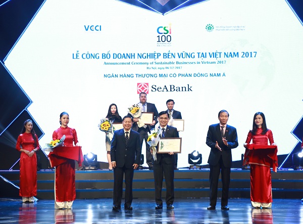 Sea Bank nằm trong top 100 doanh nghiệp phát triển bền vững - Hình 1