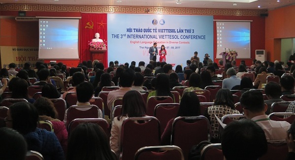 Hội thảo quốc tế Viettesol - Đào tạo tiếng Anh nhằm đáp ứng kịp thời xu thế hội nhập