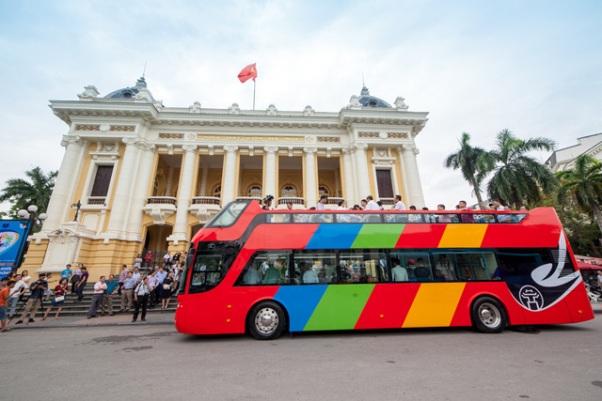 Xe khách du lịch 2 tầng tại Hà Nội: Dự kiến sẽ triển khai trước Tết Nguyên đán 2018 - Hình 1