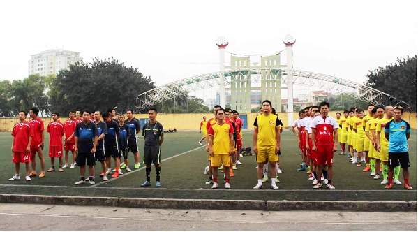 Sôi động Giải bóng đá tranh Cúp CLB Báo chí các tỉnh thành lần 3