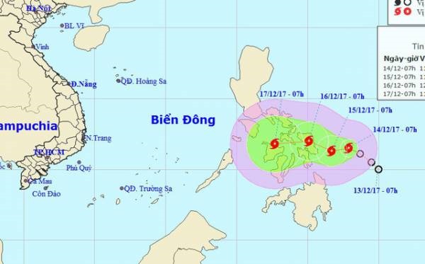 Các địa phương chủ động ứng phó với bão Kai-tak gần biển Đông