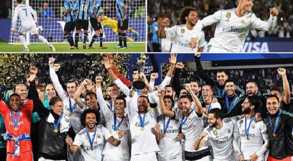 Real vô địch FIFA Club World Cup 2017